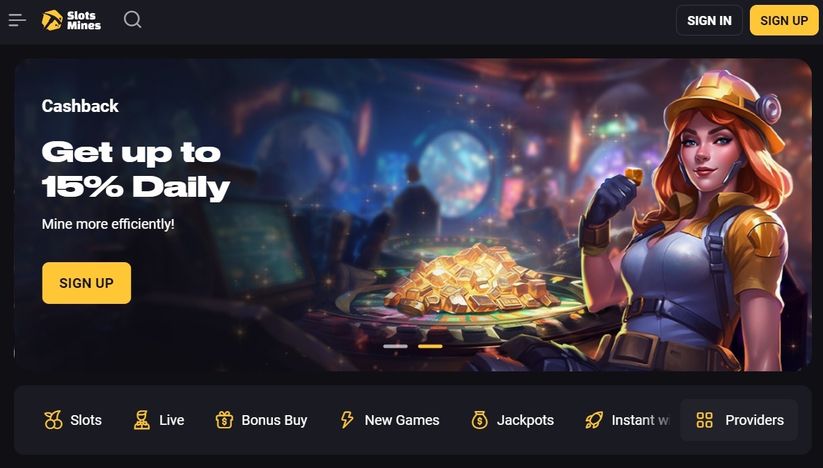 Slots Mines Casino Login, Fast Access to Games and Bonuses